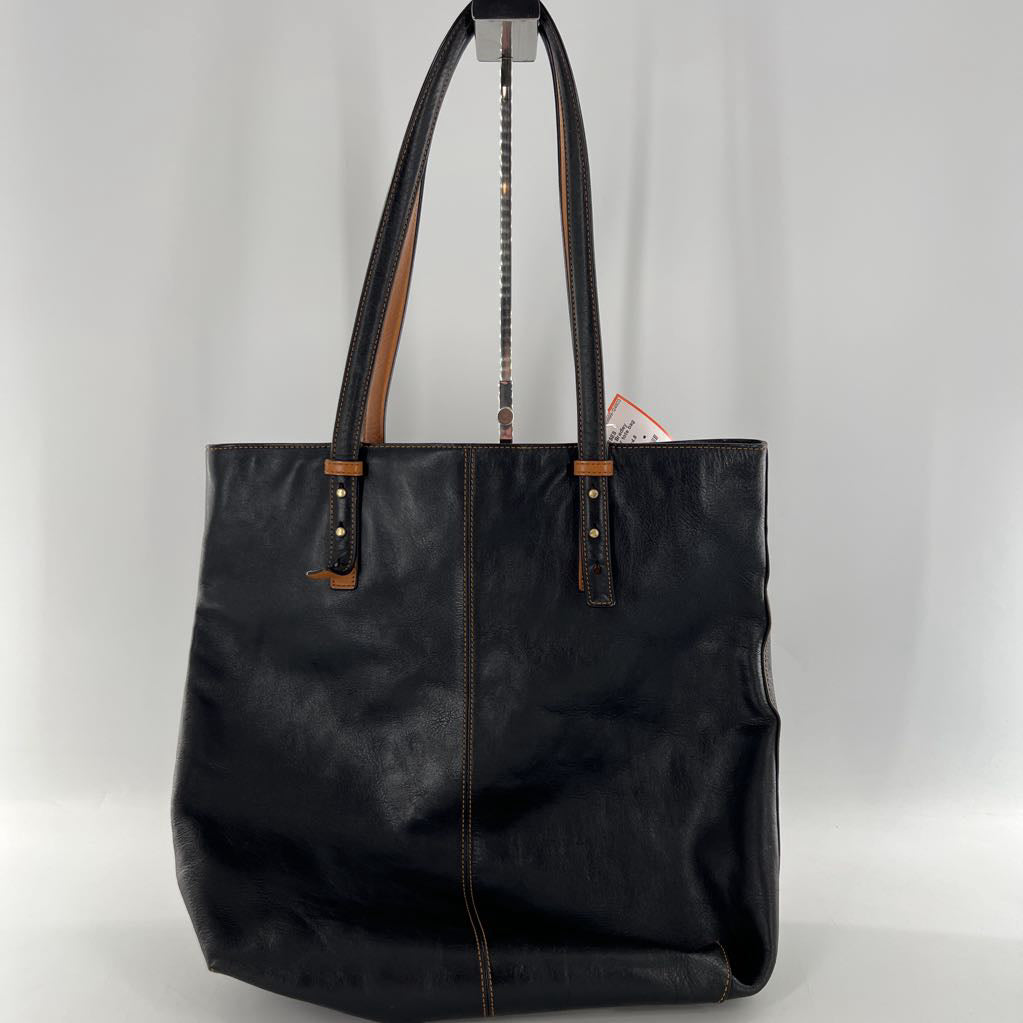 leather tote bag