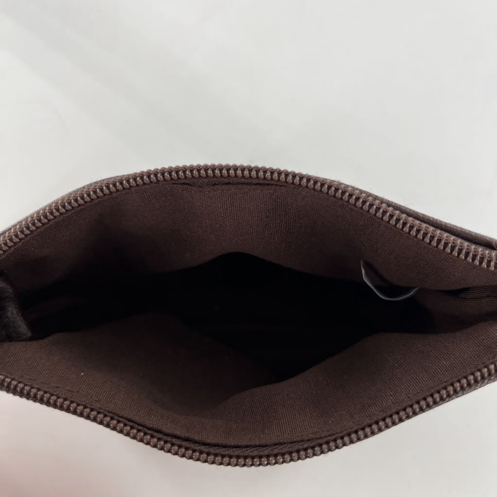 vegan leather pouch