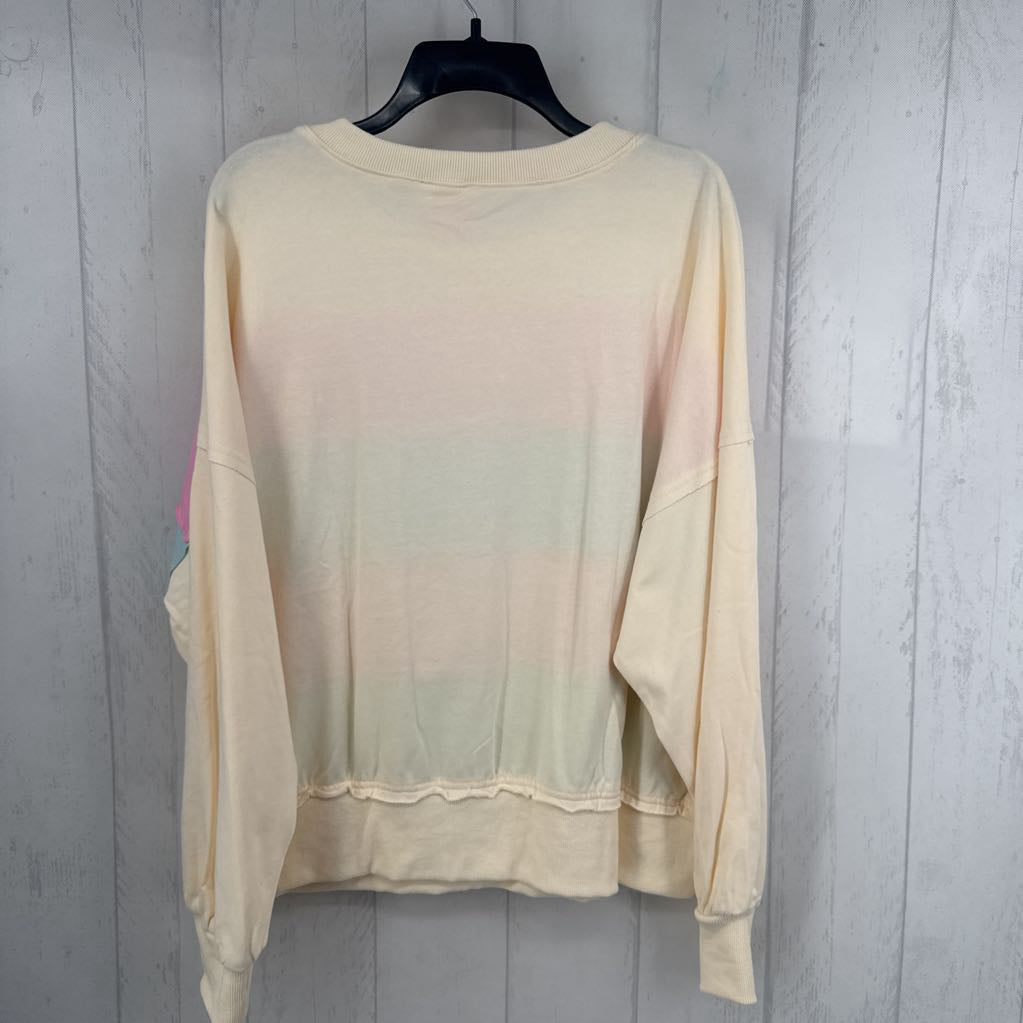 M colorstripe sweatshirt