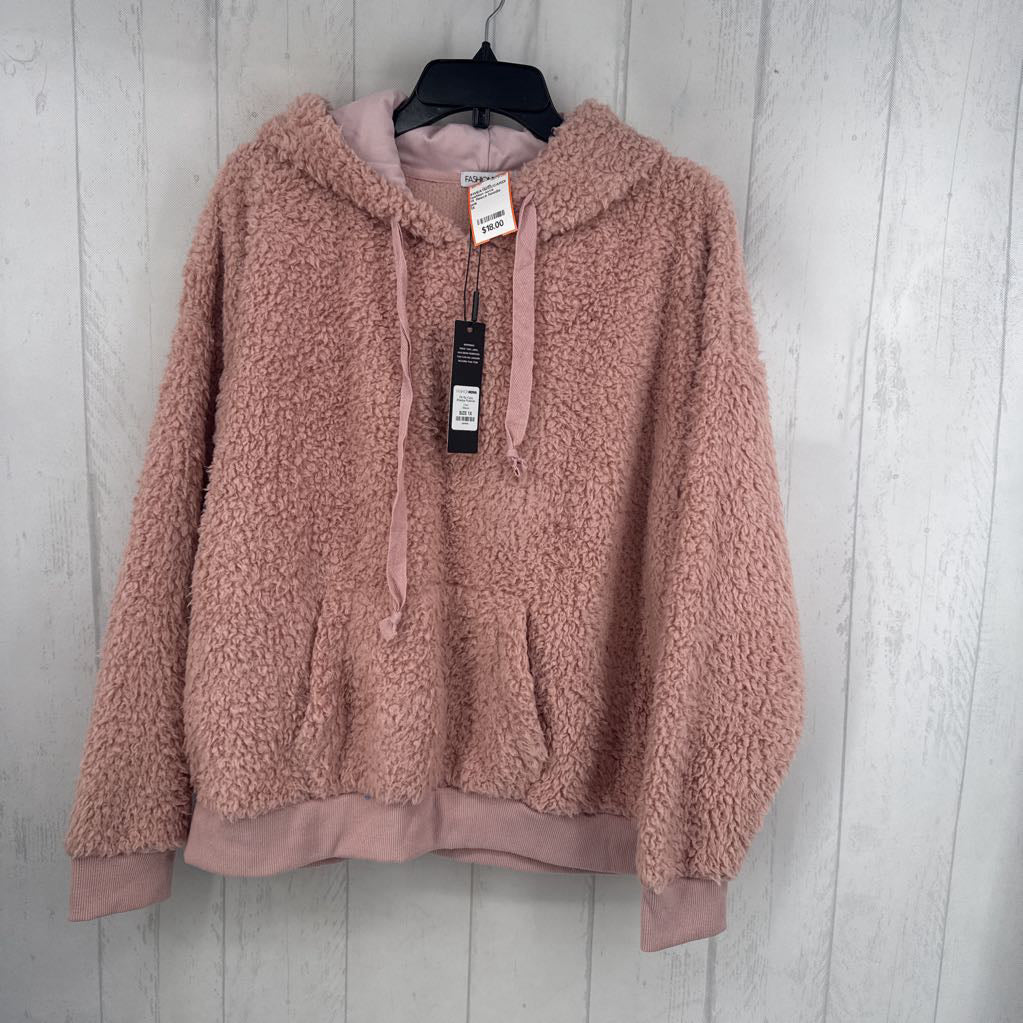 1X fleece hoodie
