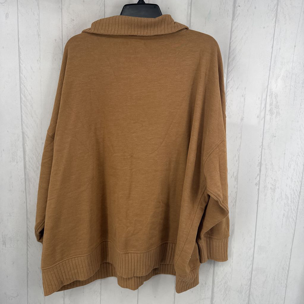 3X quarter zip pullover
