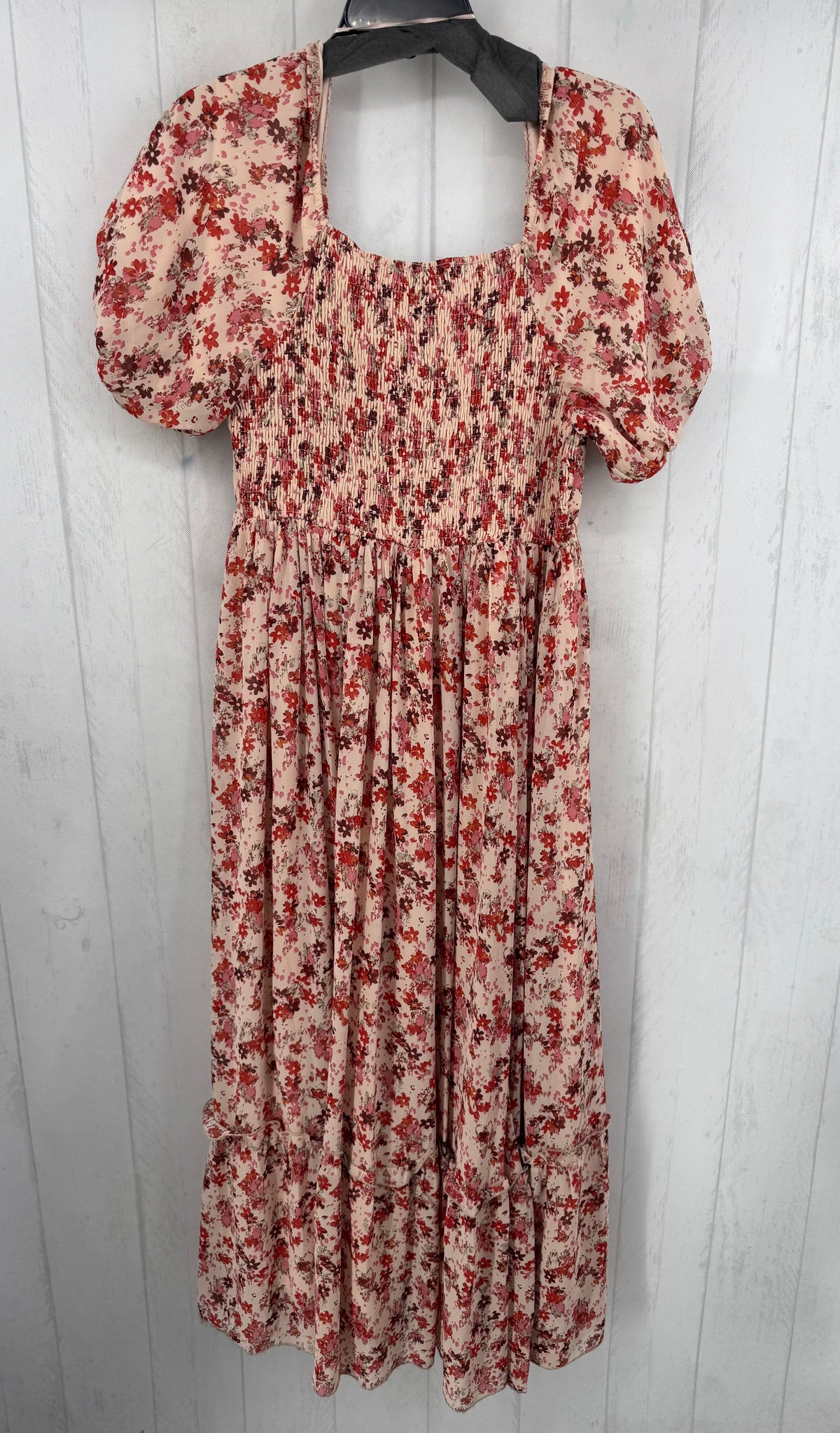 M flo print s/s dress