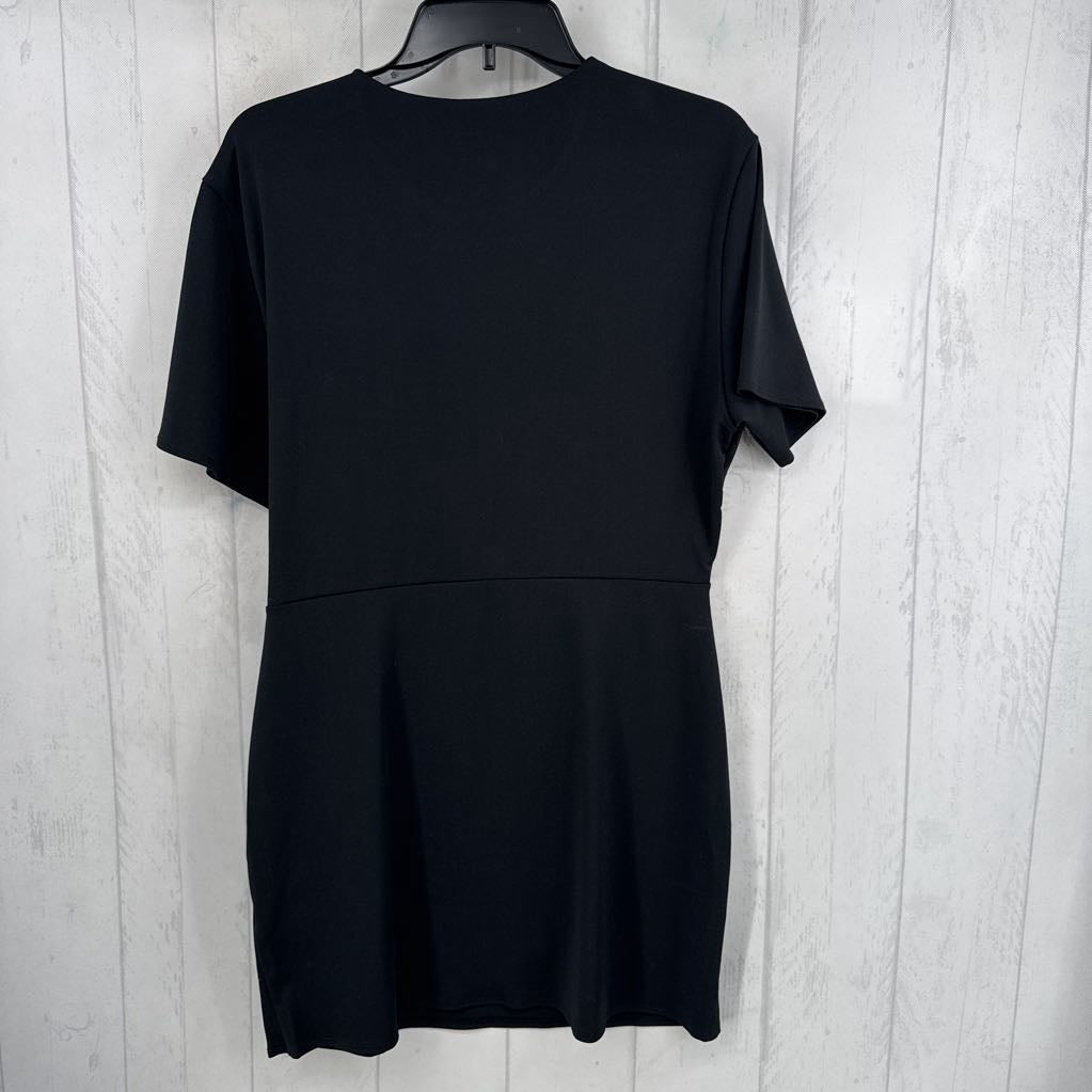 M gathered s/s dress
