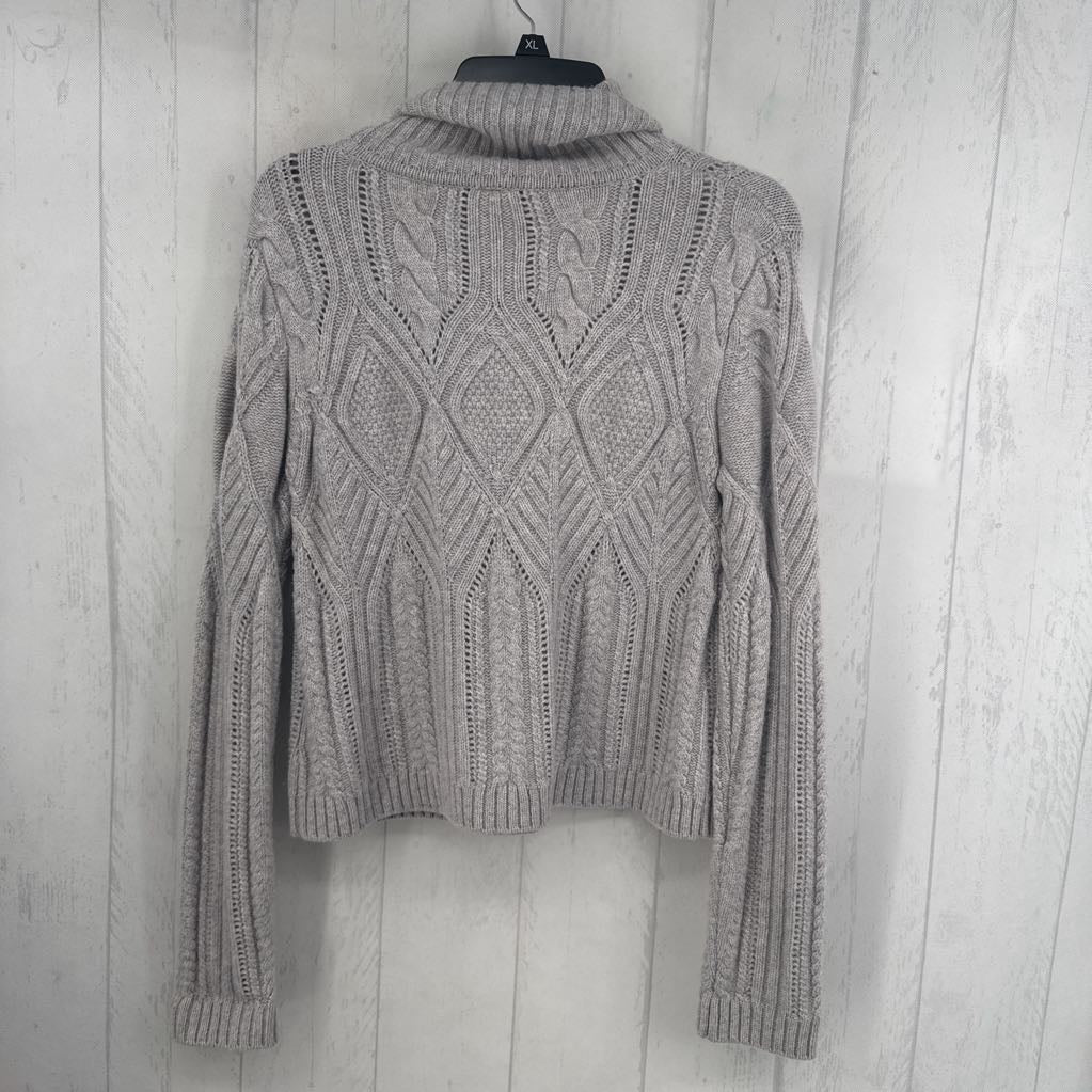 M cowl neck sweater