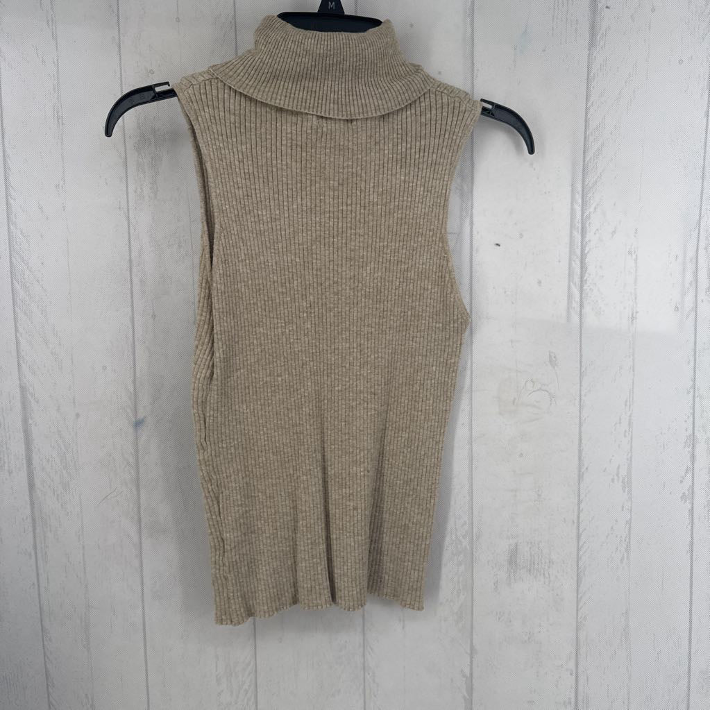 M ribbed t-neck tank