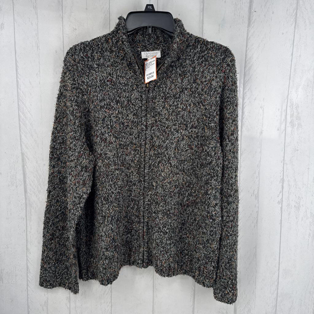 XL zip-up sweater