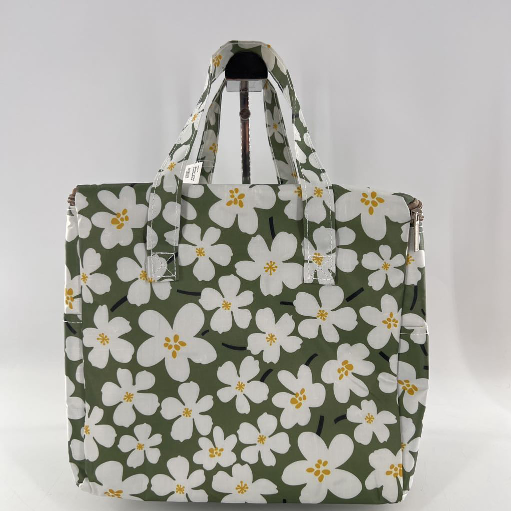 daisy print coolerbag