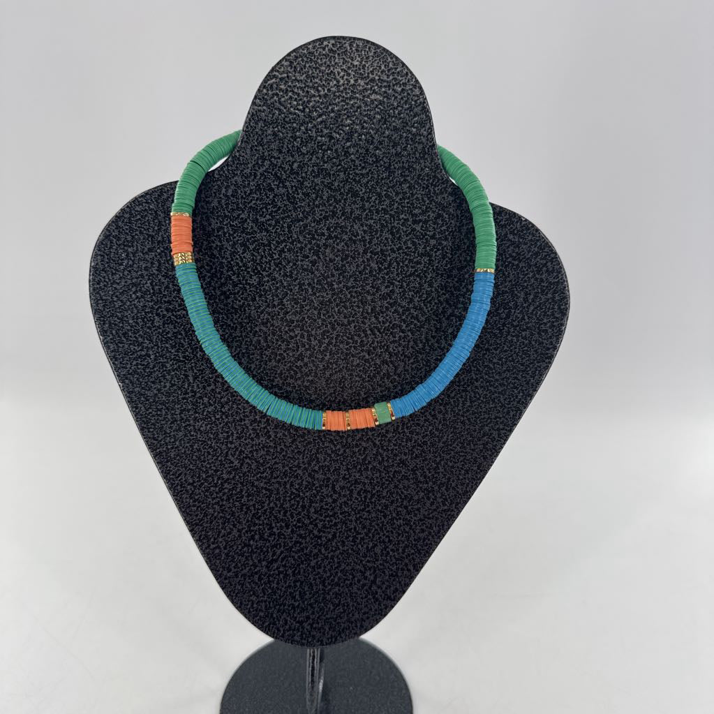 R58 10" colorful disc necklace