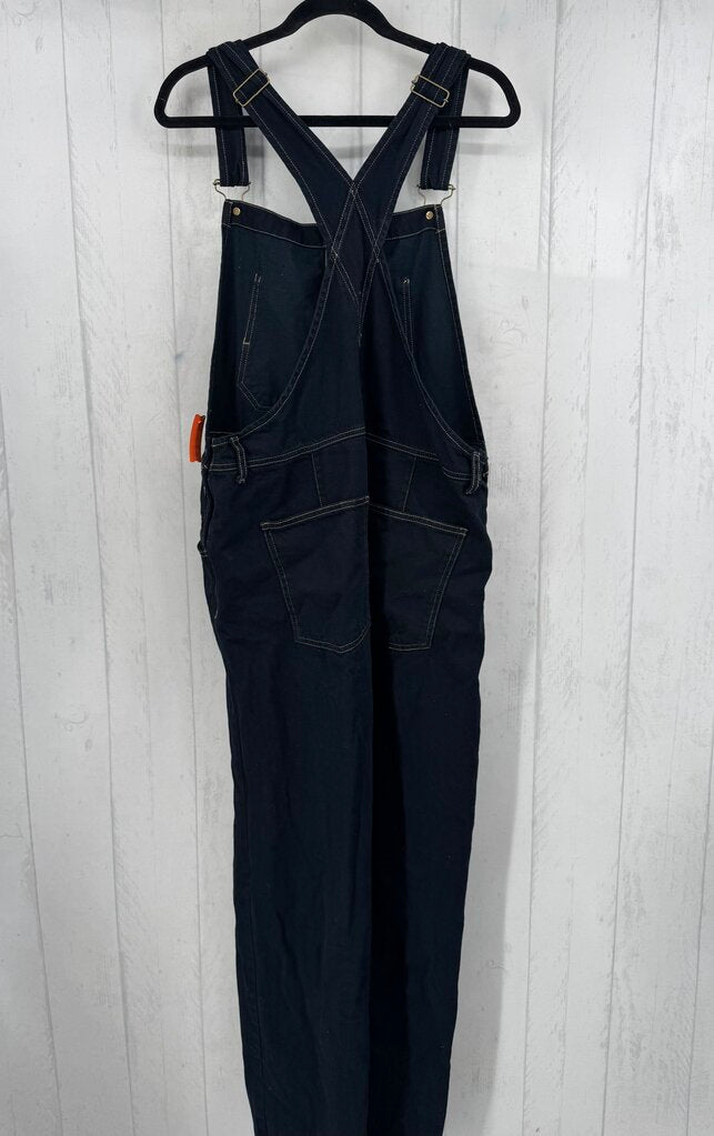 L denim overalls