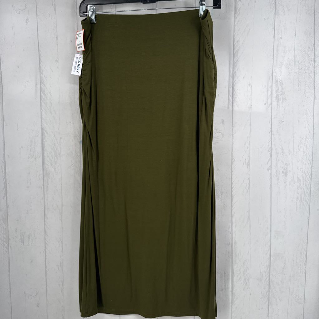 XL pull-on maxi skirt