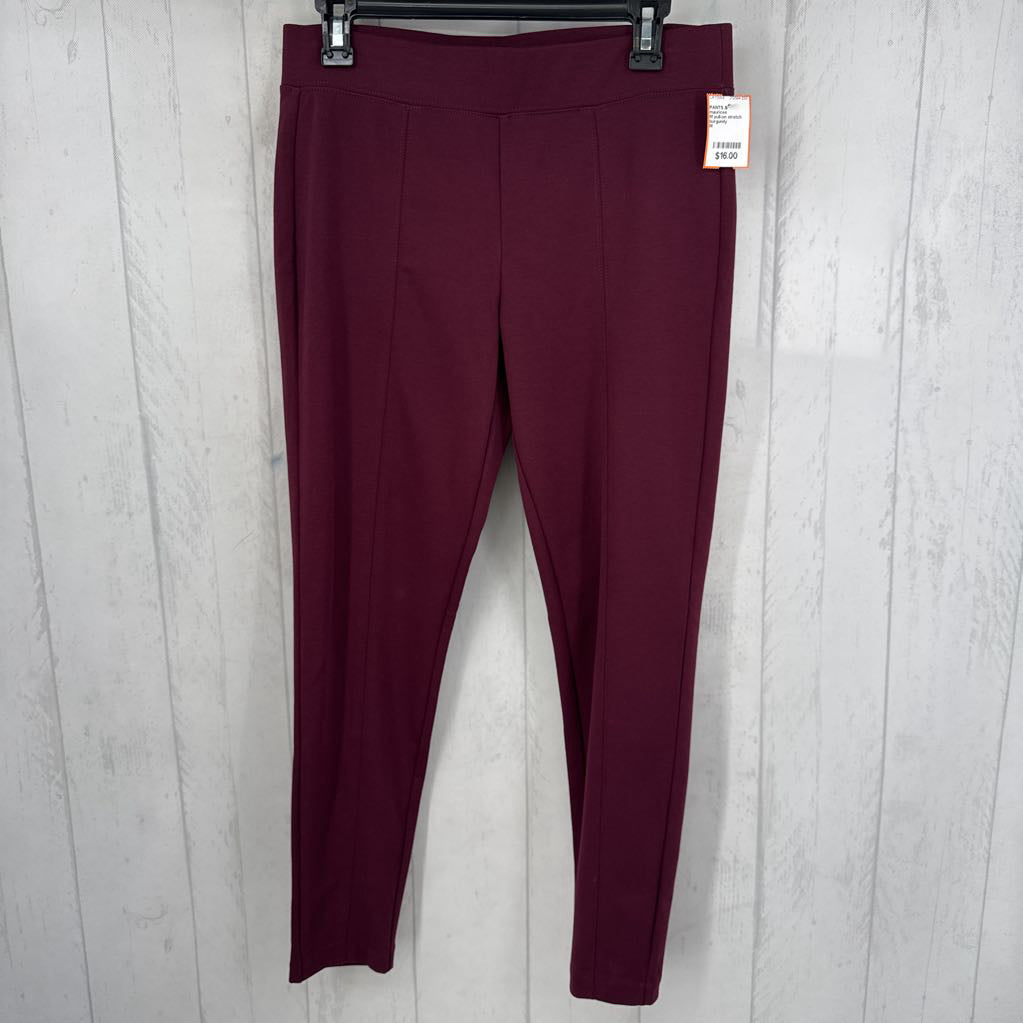 M pull-on stretch knit pant