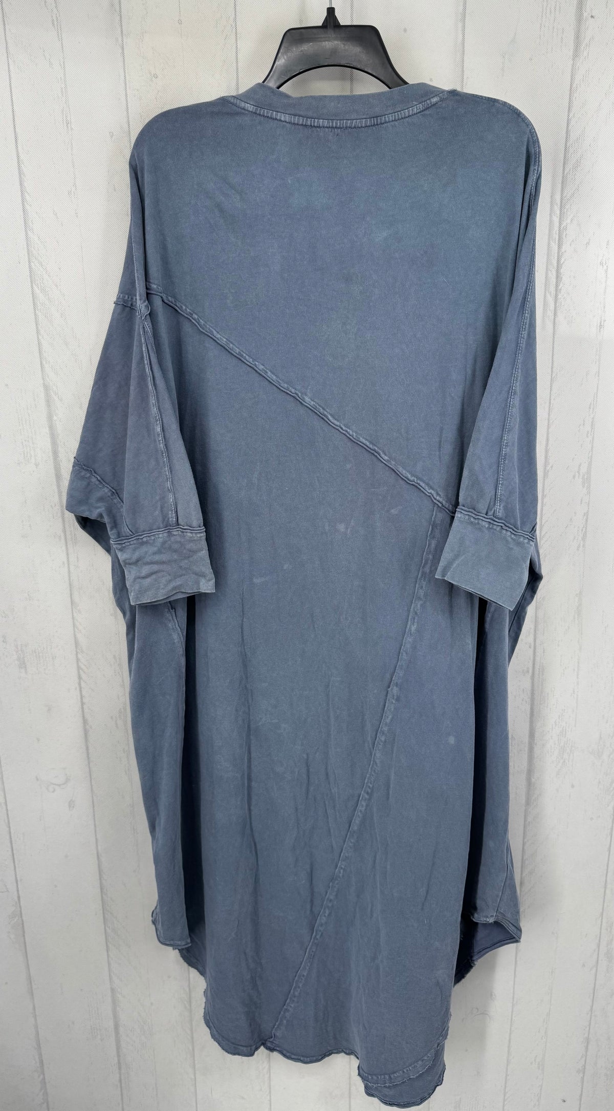 M v-neck 3/4 slv dress