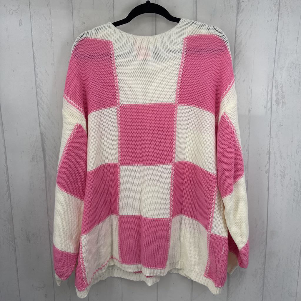 1X colorblock sweater