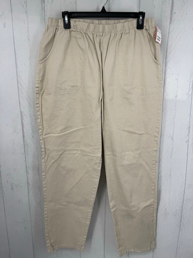 1X pull-on twill pant