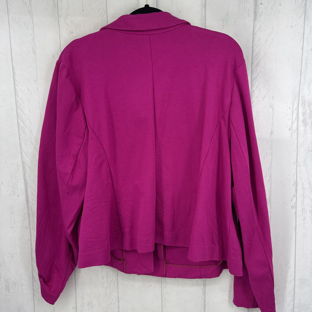 26 stretch knit moto jacket