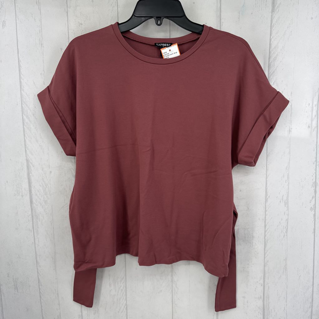 S round neck drop shhoulder tee s/s