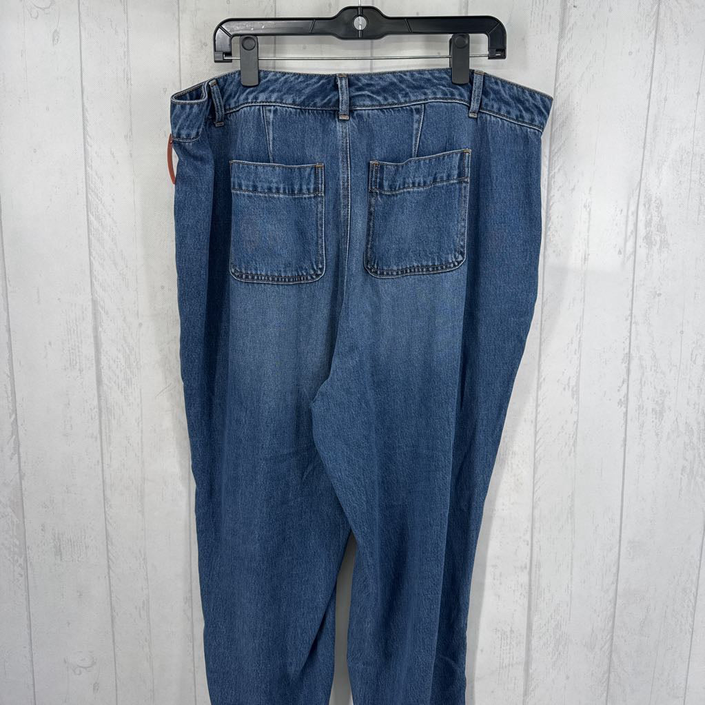16w straight leg jean
