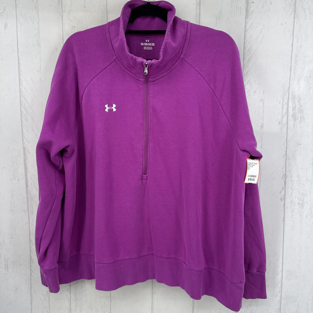 2X 1/2 zip sweatshirt