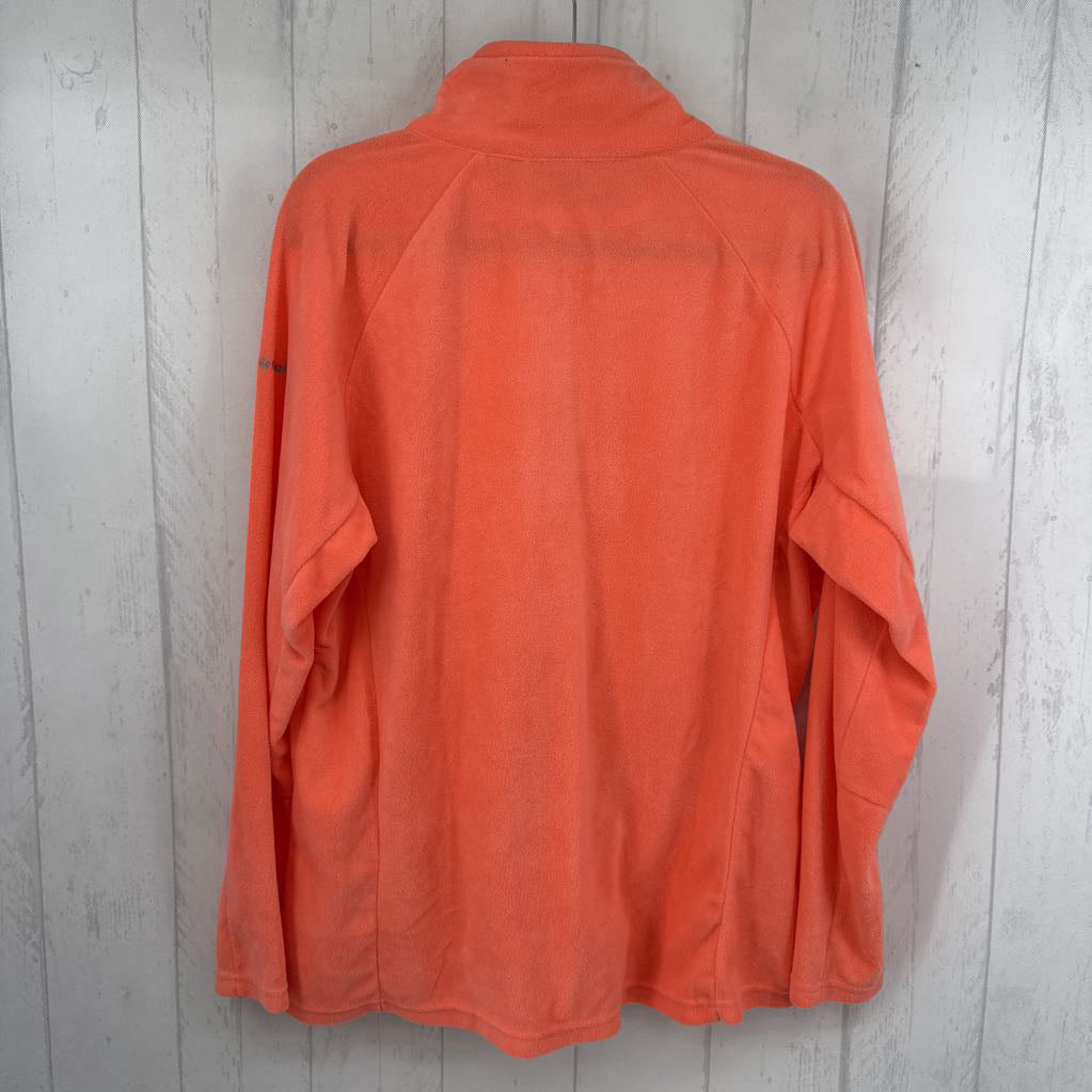 1X fleece quarter zip pullover
