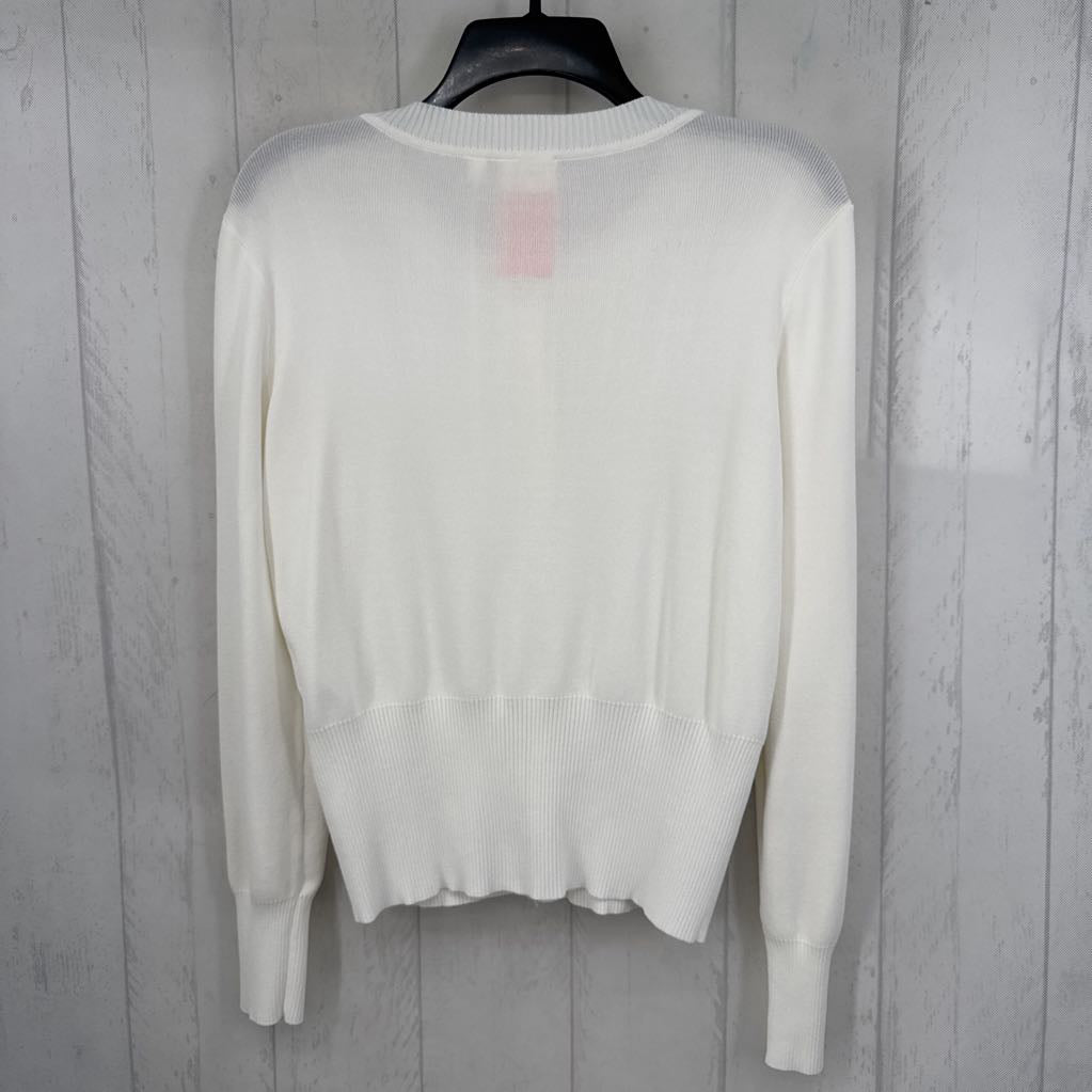 M button down cardi