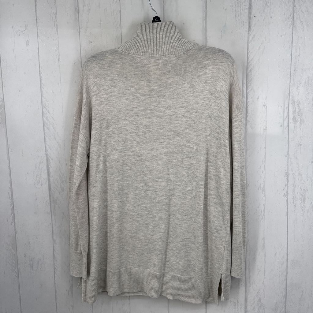 M mock neck sweater
