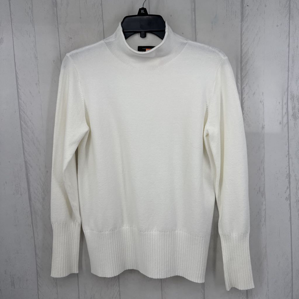 M mock neck sweater