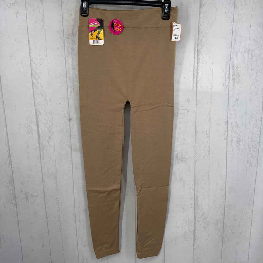 O/S fleece lined legging