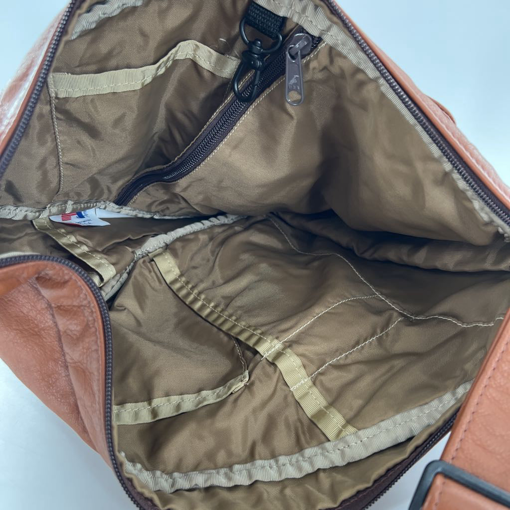 leather slingbag