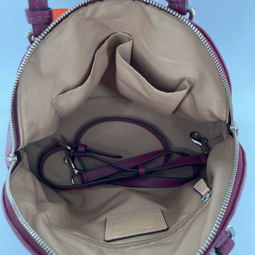 2014 Coach Peyton Cora Domed Satchel