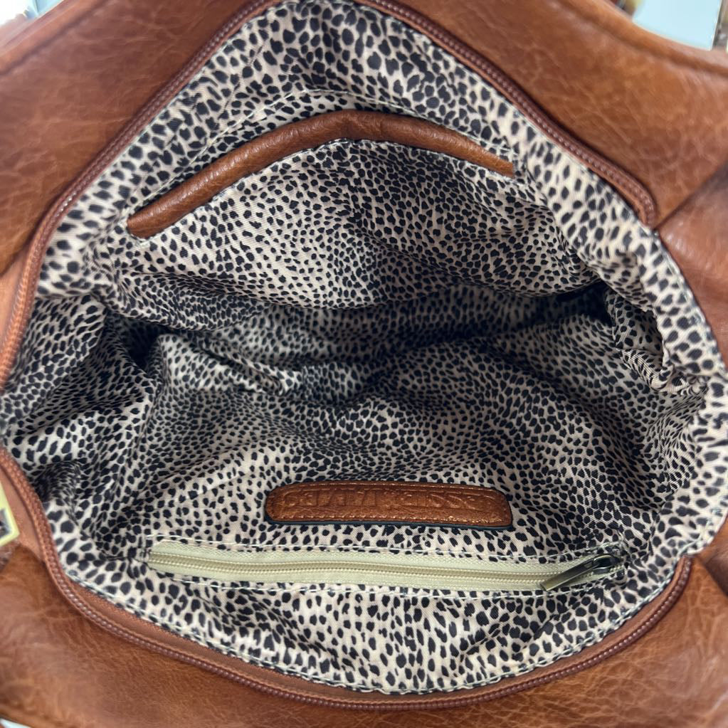 vegan leather conceal carry handbag