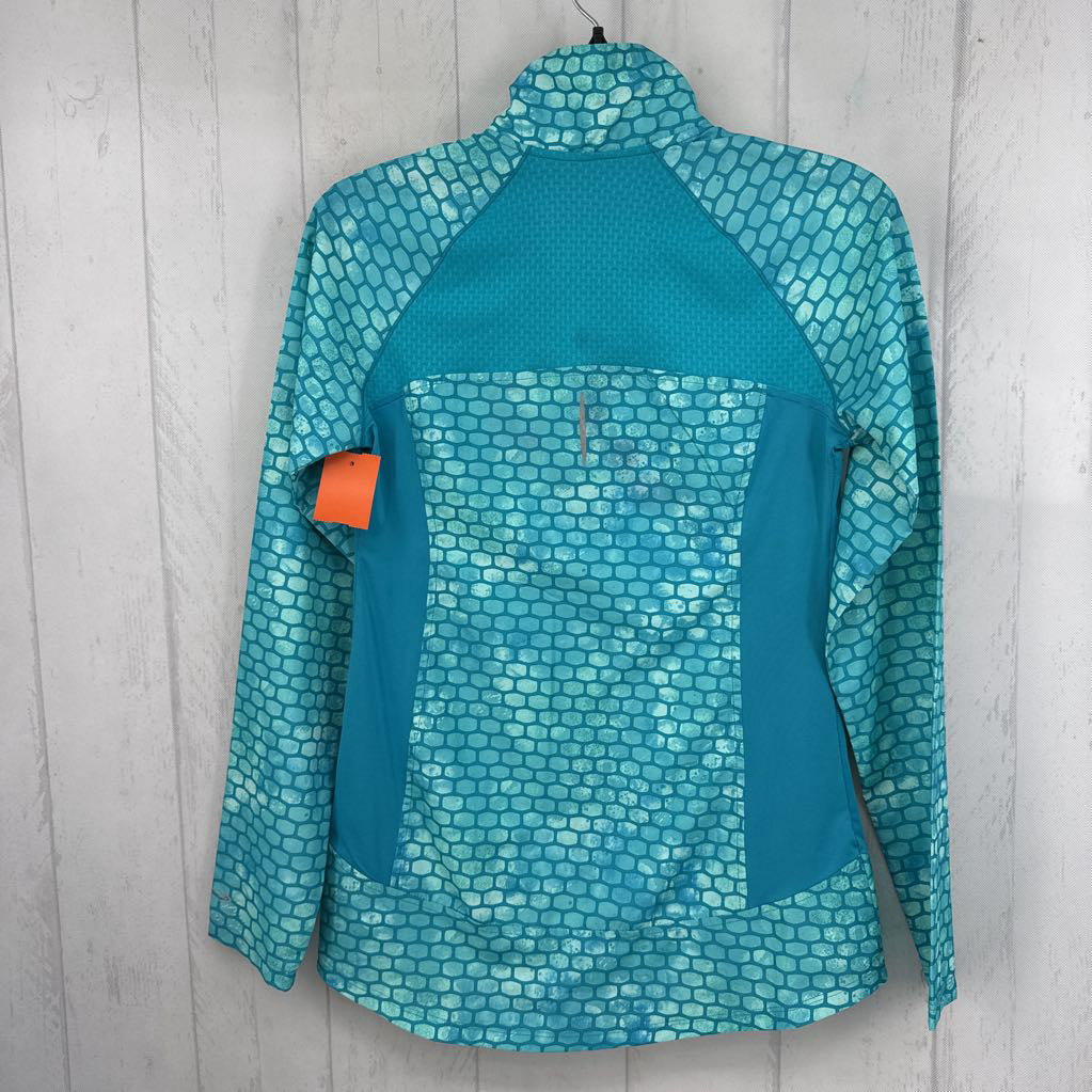 XS printed zip-up jacket