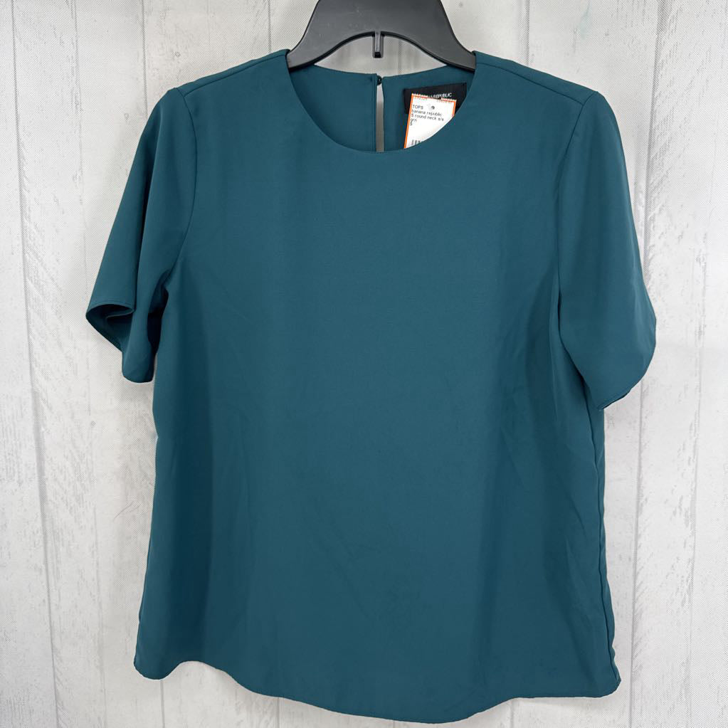 S round neck s/s top