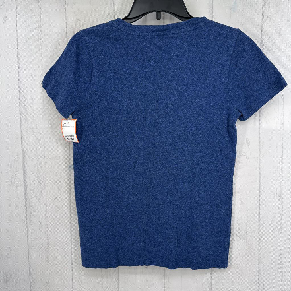S marled crewneck s/s tee