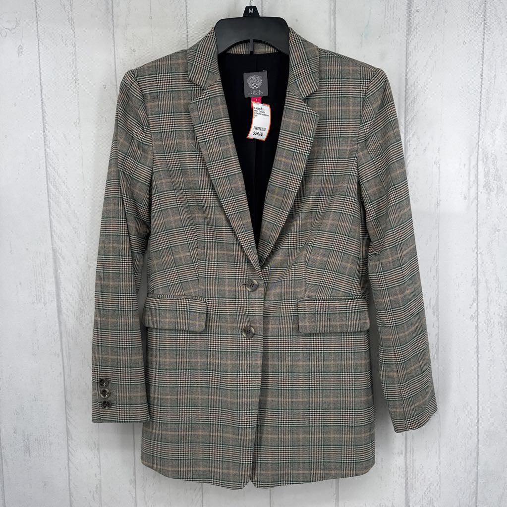 0 checkered blazer
