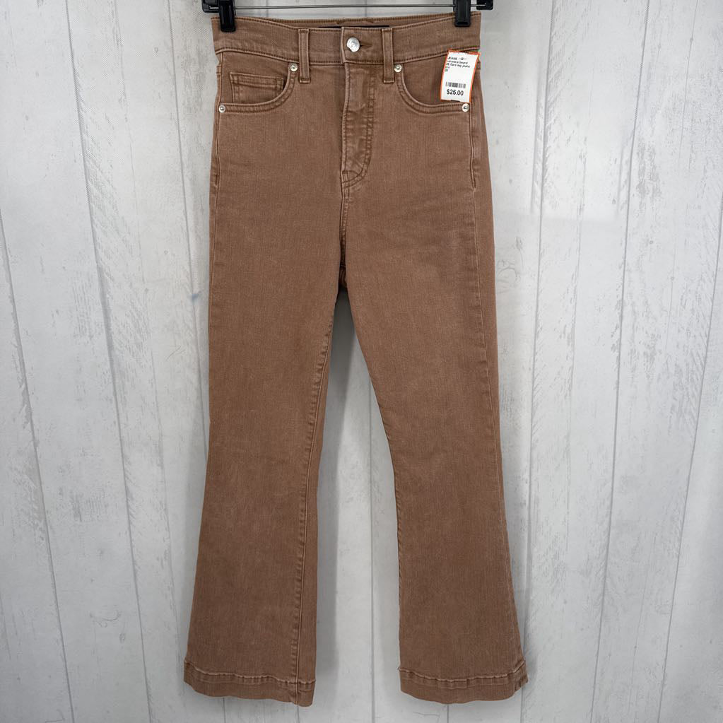 25 flare leg jeans