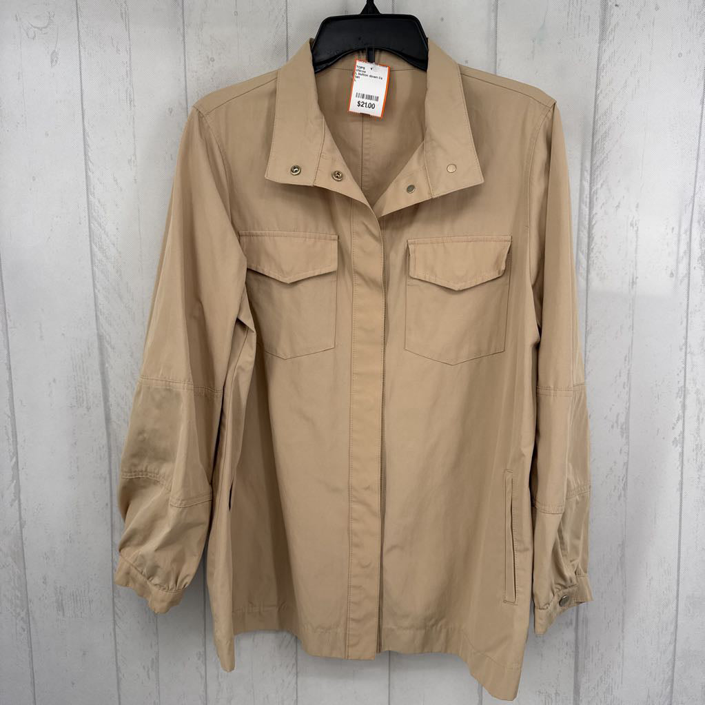 L button down l/s top