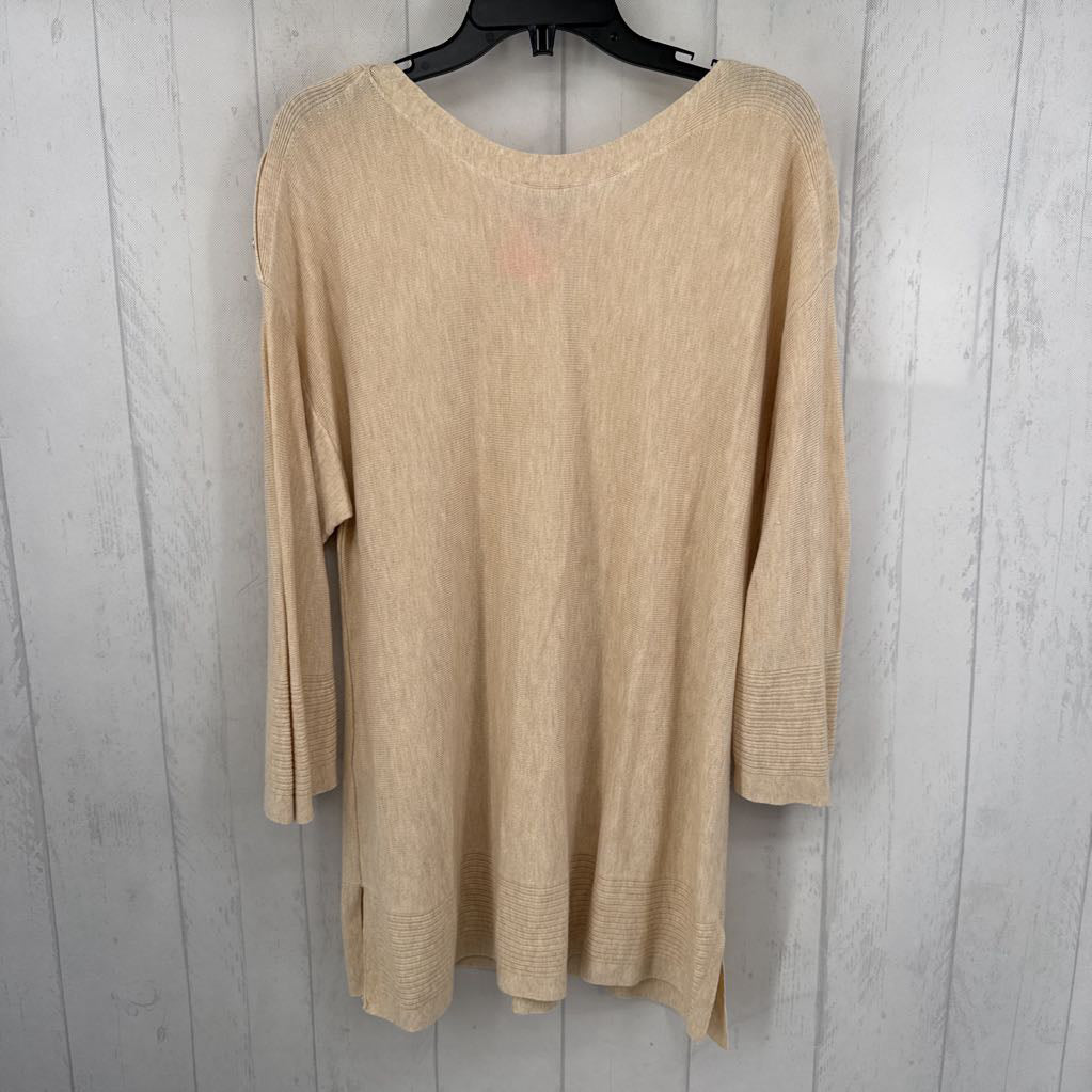 XL bateau neck drop shoulder sweater
