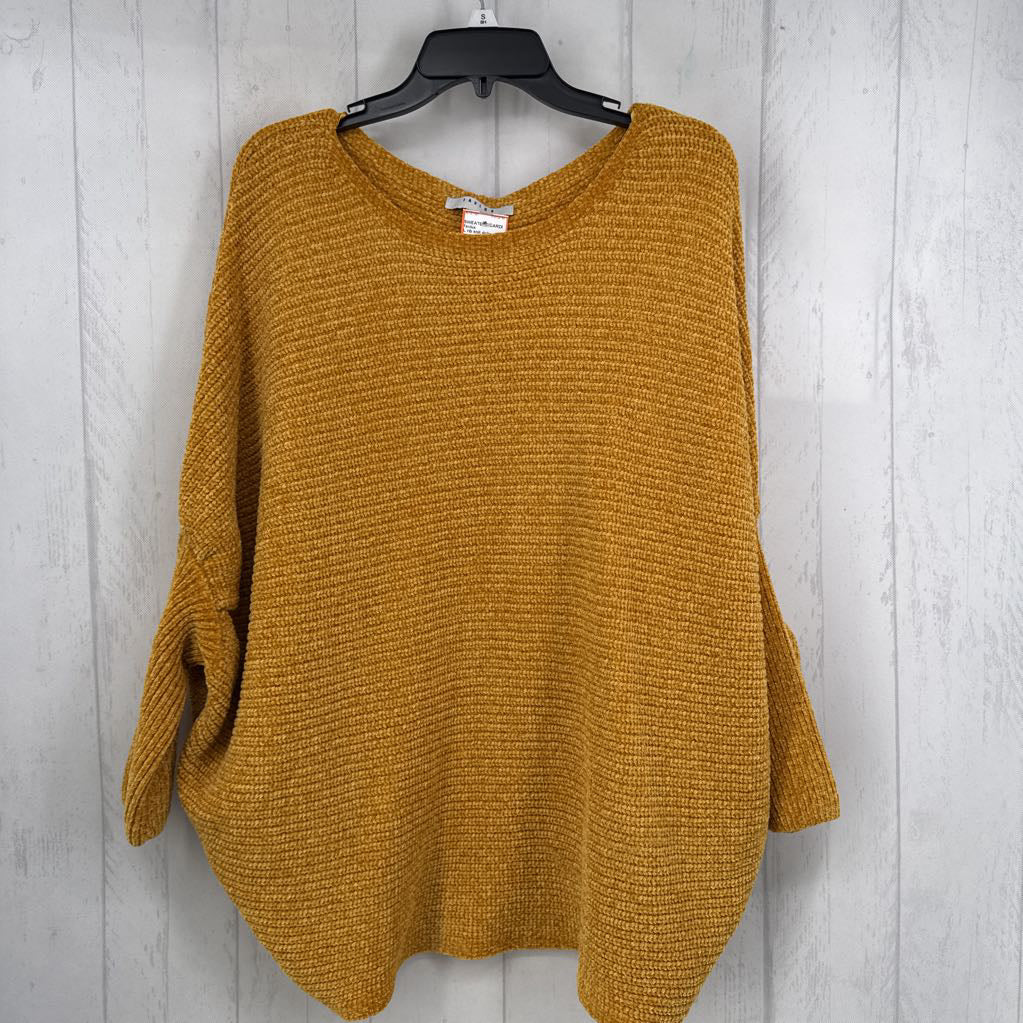 L rib knit dolman slv sweat