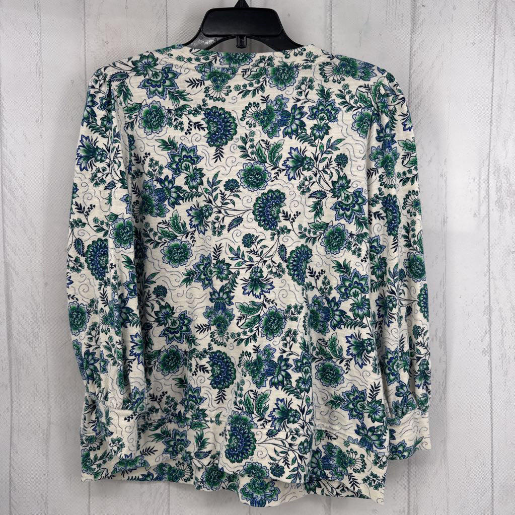 L flo print l/s top