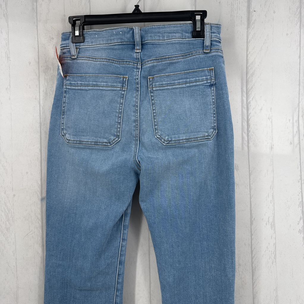 2 slim flare leg jean
