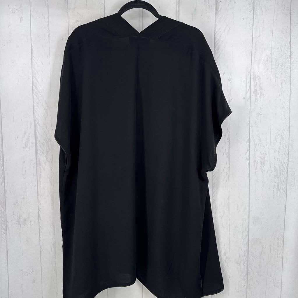 O/S silk ruana
