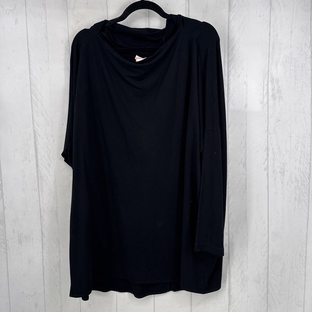 R 170 L boatneck drop shoulder hi-lo top