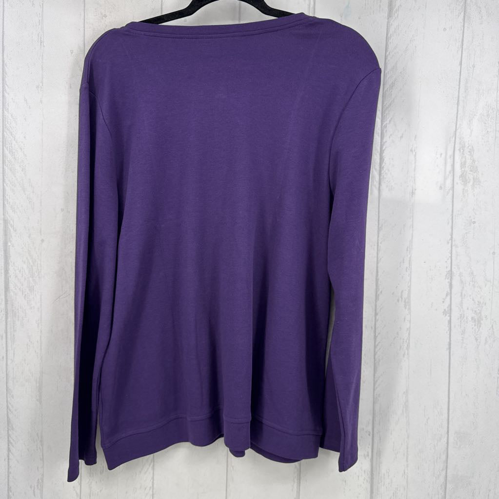 L button down cardi