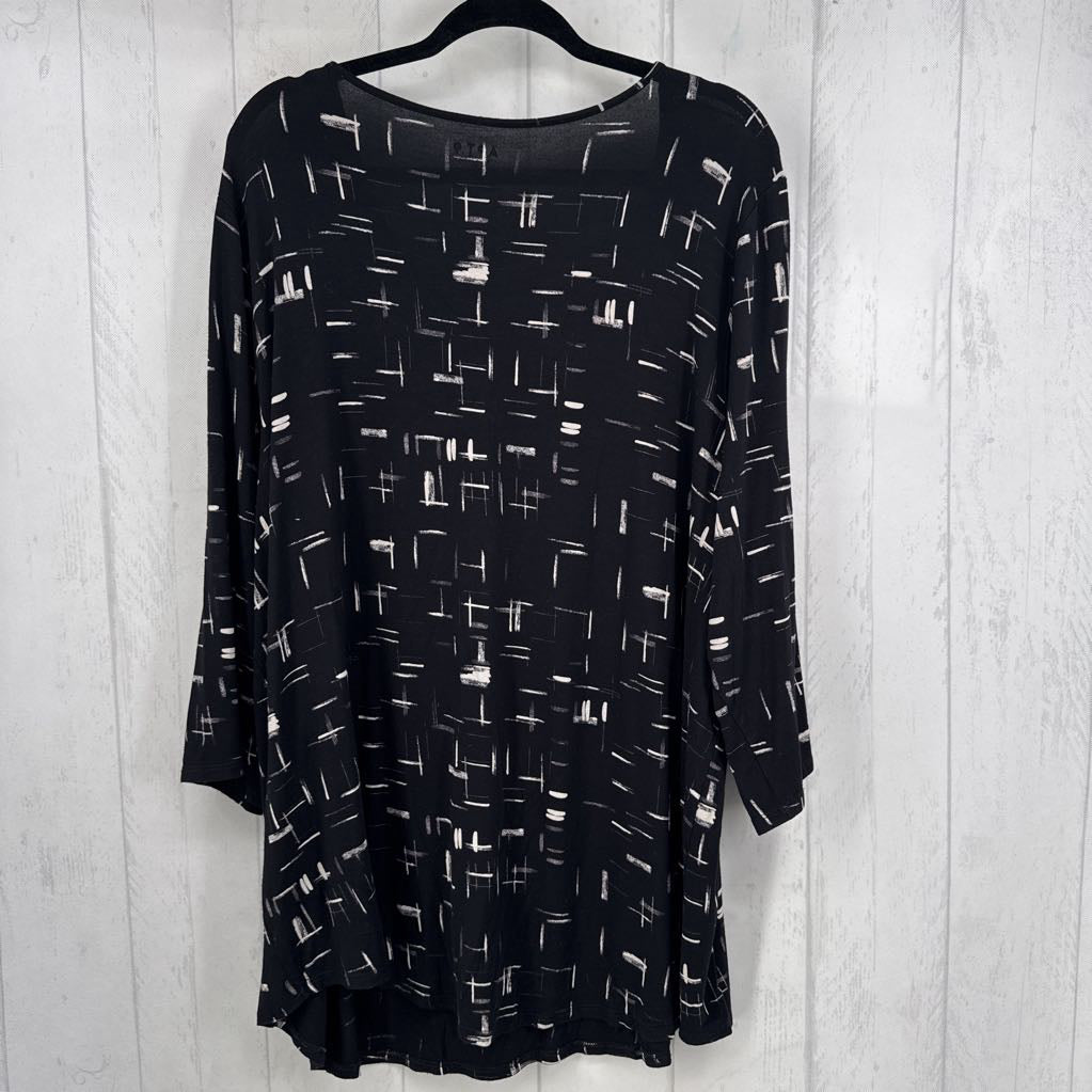 3X printed 3/4 slv tee