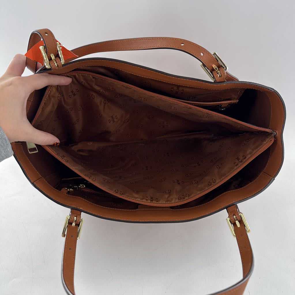Tory Burch Saffiano Leather Tote