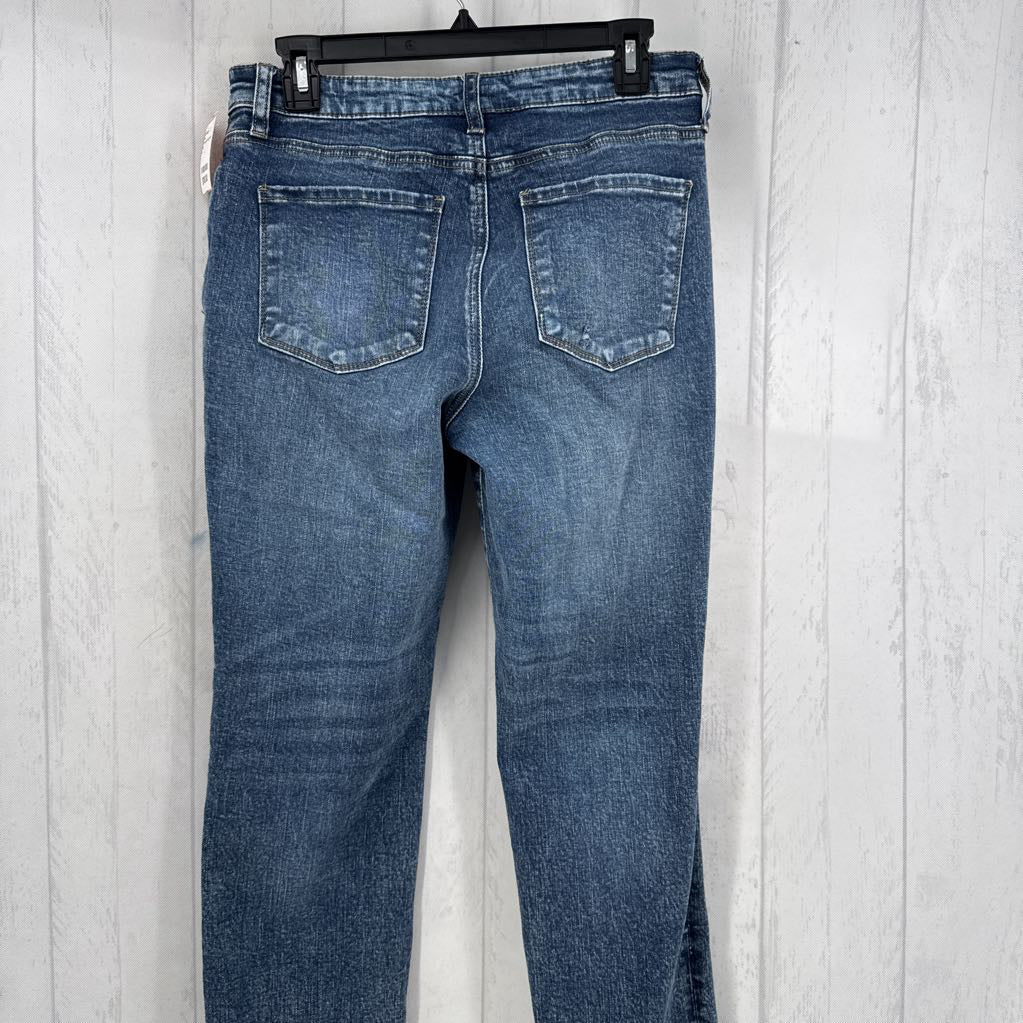 6 straight leg jean
