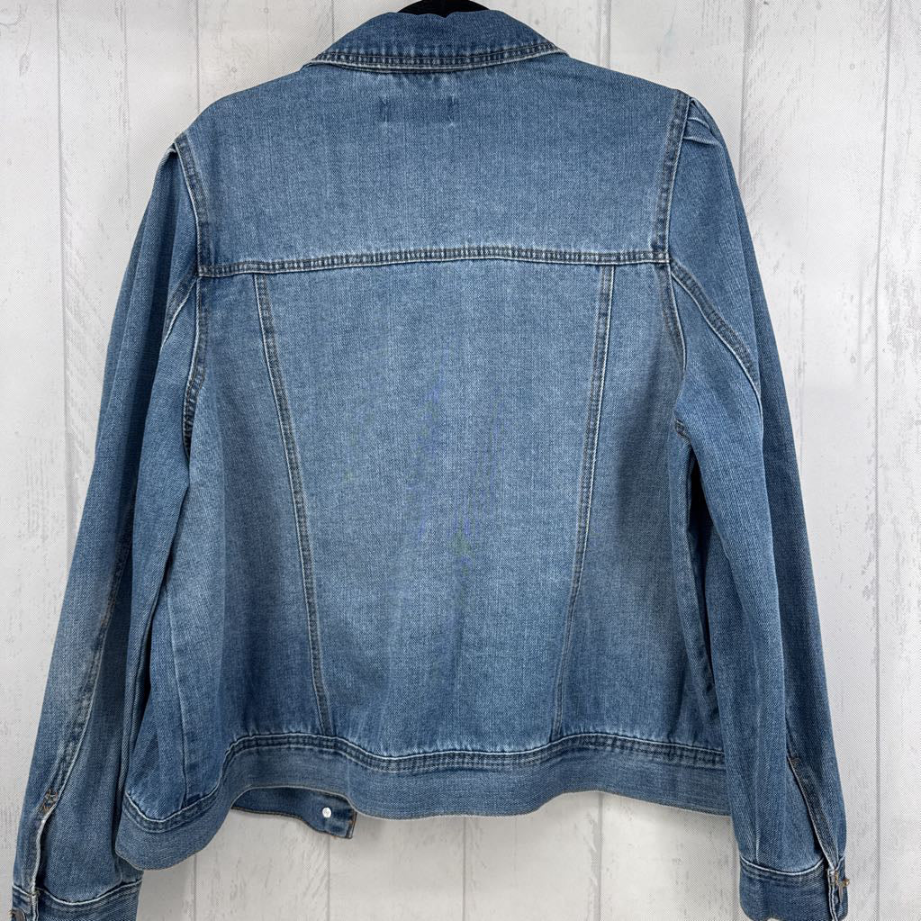2X denim jacket