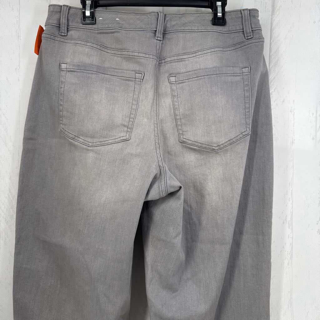 14 embelished wide leg jean