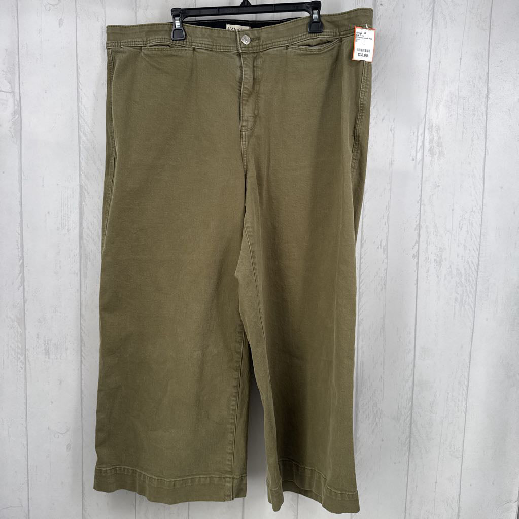 20 hi-rise wide leg jean