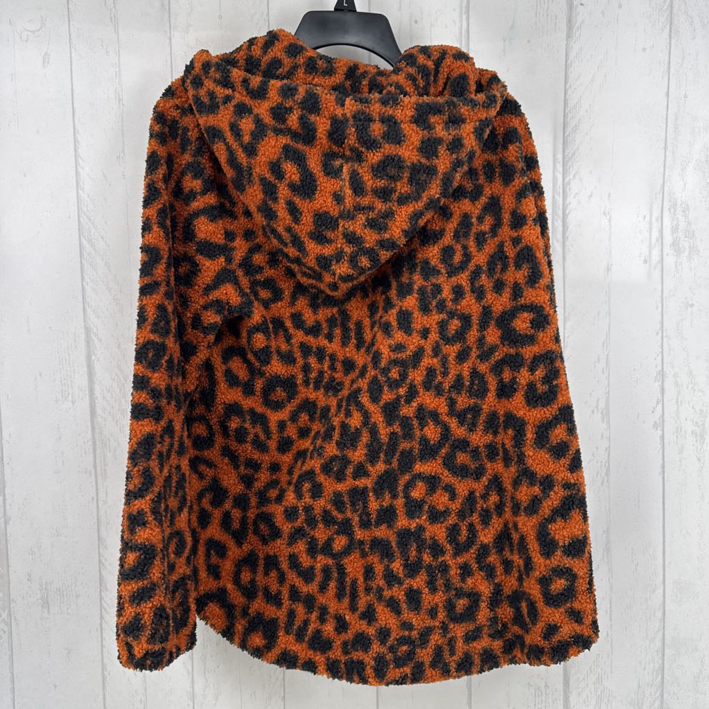 XL fleece animal print pullover